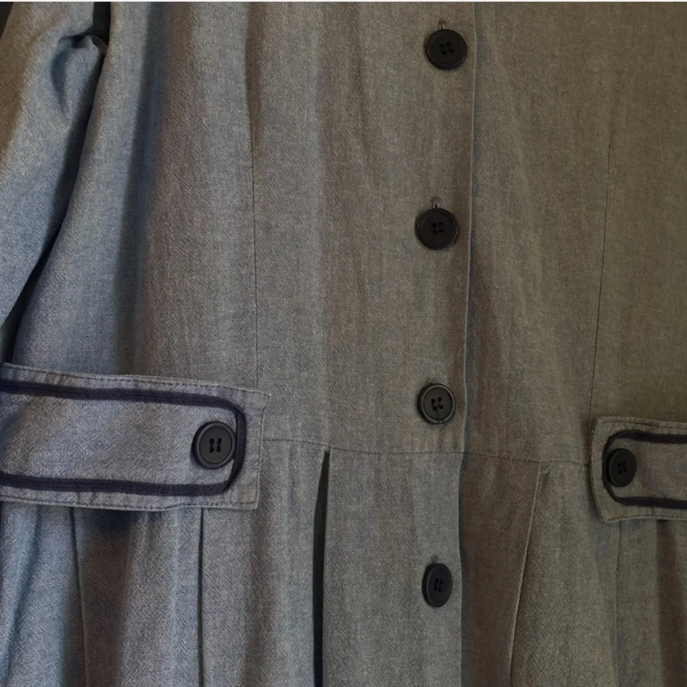 VTG Dress 8 Nautical Scholar Cottagecore Piratecore Little Women Coastal Witch - Picture 4 of 7